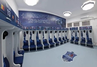 Team locker room